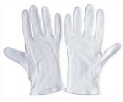 Cotton Interlock Gloves - Large